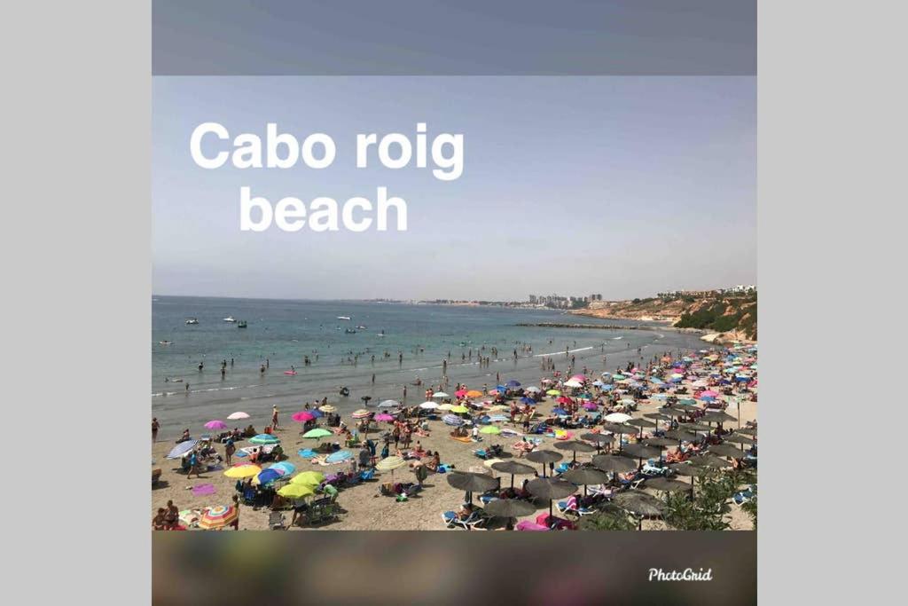 Lovely Apartment In Cabo Roig Near Beach Orihuela Exteriör bild