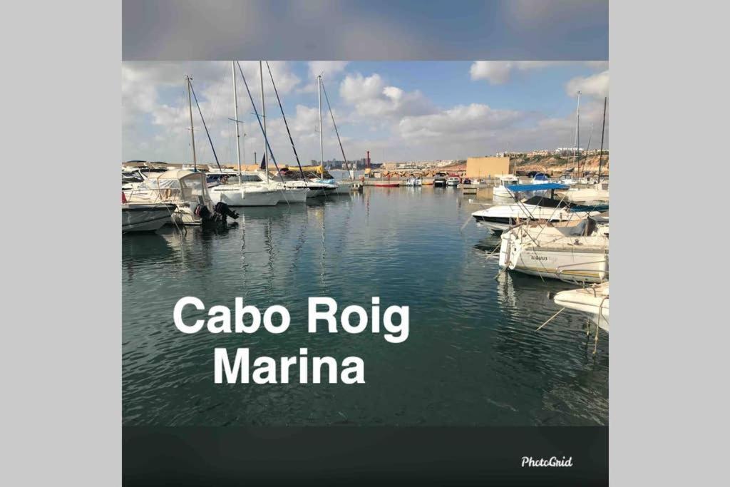 Lovely Apartment In Cabo Roig Near Beach Orihuela Exteriör bild